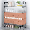 Multi-Tier Dustproof Shoe Rack & Storage Organizer – Space-Saving Shoe Cabinet