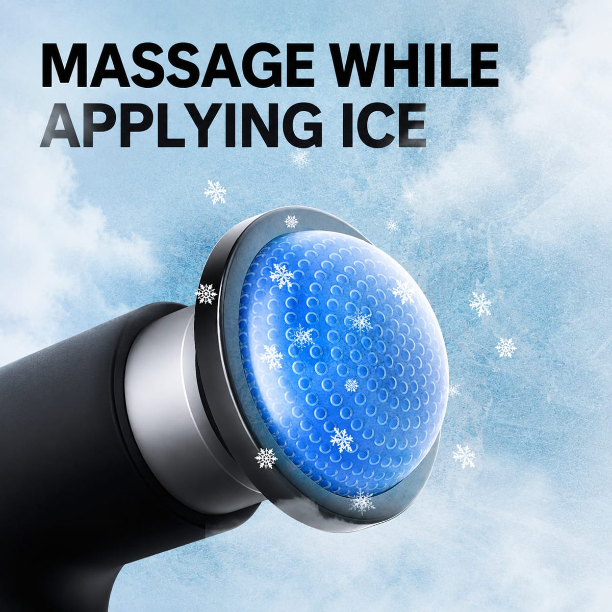 FH-820 Muscle Massage Gun with 4 Heads | Deep Percussion Massager