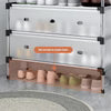 Multi-Tier Dustproof Shoe Rack & Storage Organizer – Space-Saving Shoe Cabinet