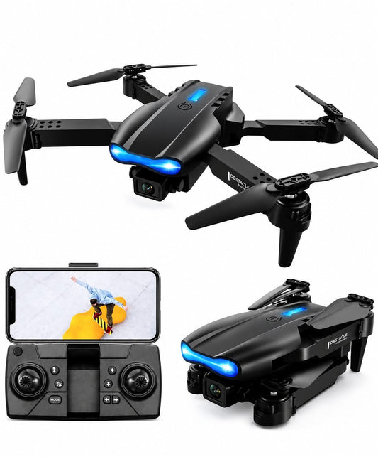 E99 Drone Camera with 720P HD WiFi Camera – Foldable RC Quadcopter