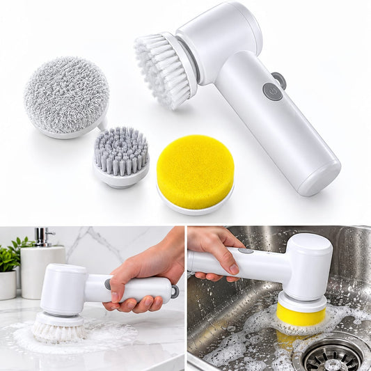 🧽 Cleaning Magic Electric Brush – 5-in-1 Cordless Scrubbing Cleaner